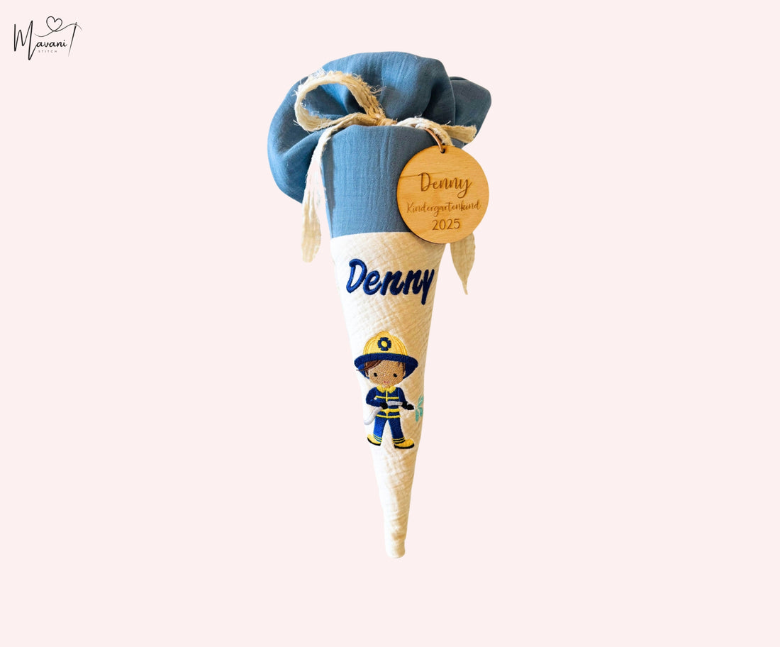 Personalisierte Kindergartentüte 35 cm
