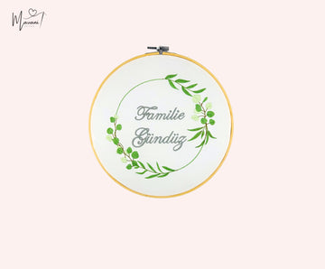 Individuell gestaltbarer Stickrahmen